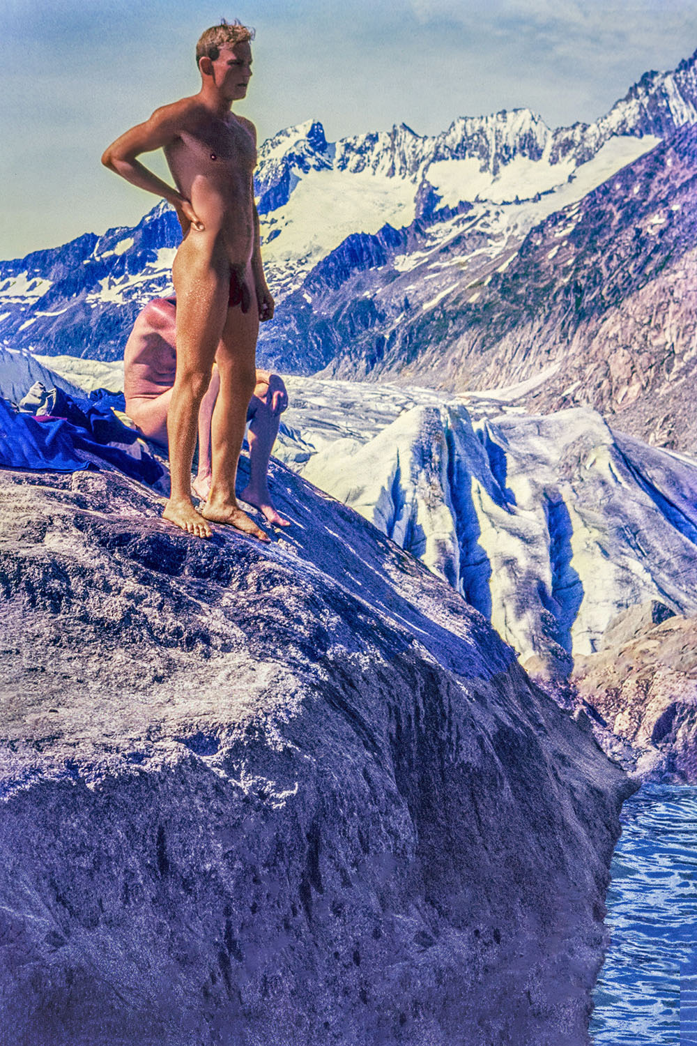 FKK, nackt und frei in der Natur - Wanderung zum Aletschgletscher